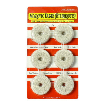 MOSQUITO DUNKS - 6PC PACK