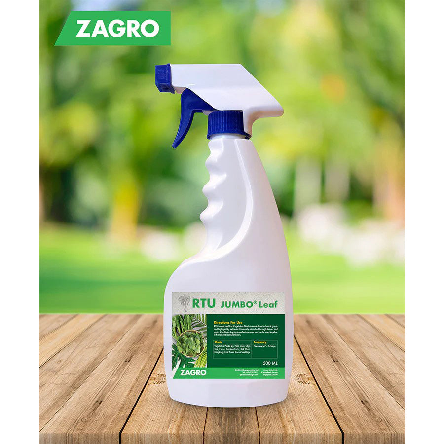 ZAGRO RTU JUMBO LEAF FERTILIZER (500ML)