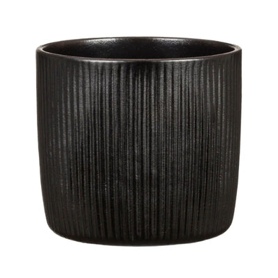 Scheurich 900/15 Solido Linea Cover Pot - Ebano (Ø15cm)