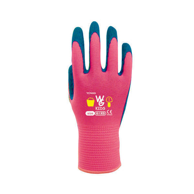 WithGarden Soft n Care KIDS Gloves WG381-XS (6/XS) - Rose Pink