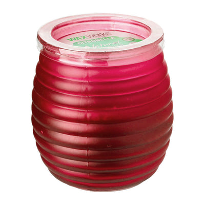 Waxworks Citronella Candle in Patio Jar - Red