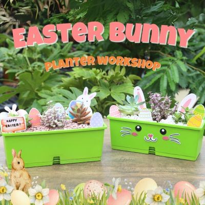 Easter Bunny Planter Workshop