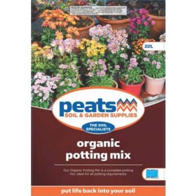 Peats Organic Potting Mix (22L)