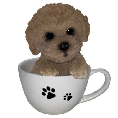 BJ152303-A POODLE IN TEACUP OR