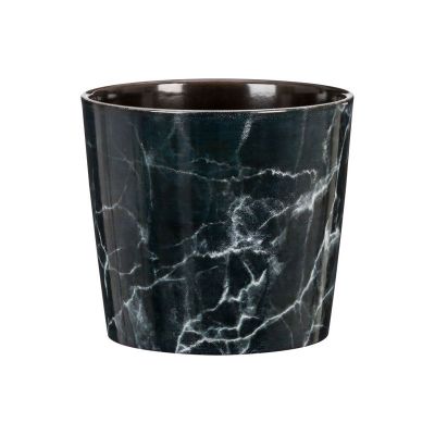 63385 870/11 Black Marble Cover pot
