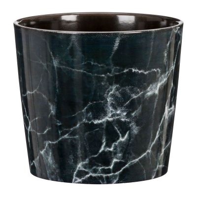 63387 870/15 Black Marble Cover pot