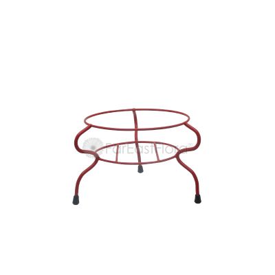 #110 Single Pot Stand (Black/Red)