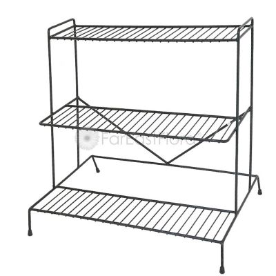 #30 Plant Stand 3 Tier (Black)