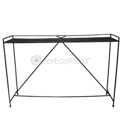 #901 Plant Stand 1 Tier T (Black)