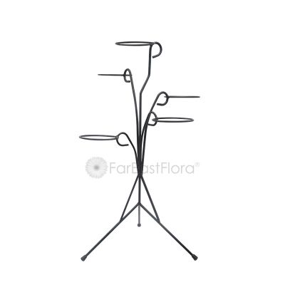 ABS11 Decorated Metal Stand (Black)