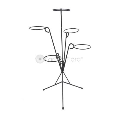 ABS12 Decorated Metal Stand (Black)