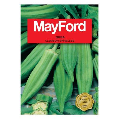 Mayford Seeds Okra - Clemson Spineless