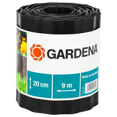 GARDENA G534 Bed Edging (20cm) - Brown