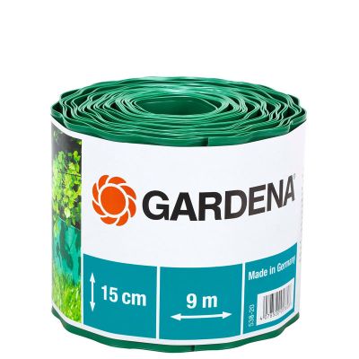 GARDENA G538 Lawn Edging (15cm) - Green