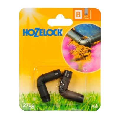 Hozelock 2766 Elbow Connector 90° 13mm (2s)