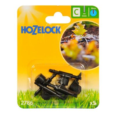 Hozelock 2786 In-Line Adjustable Mini Sprinkler (5s)