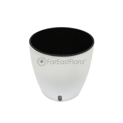 LU-0 Self-Watering Plastic Pot (Ø15.5XH14.5cm) - White