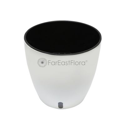 LU-1 Self-Watering Plastic Pot (Ø18XH17cm) - White