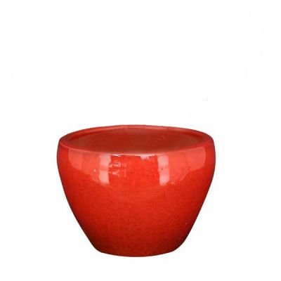 MT-1495 Ceramic Pot Wine Red (Ø21.5xH17cm)