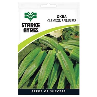Starke Ayres Seeds V2210 Okra Clemson Spineless