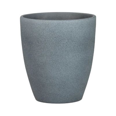 Scheurich 620/15 Cover Pot - Dark Stone (Ø13cm)