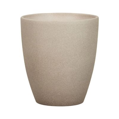 Scheurich 620/15 Cover Pot - Taupe Stone (Ø13cm)