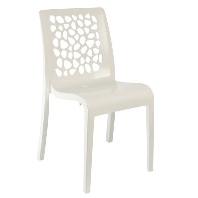 Grosfillex Tulipe Chair - White