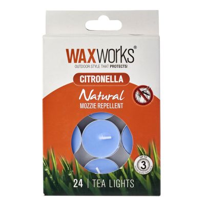 Waxworks Citronella Tea Lights (24s)