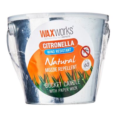 Waxworks Citronella Candle in Bucket