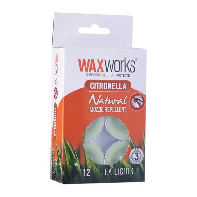 Waxworks Citronella Tea Lights (12s)