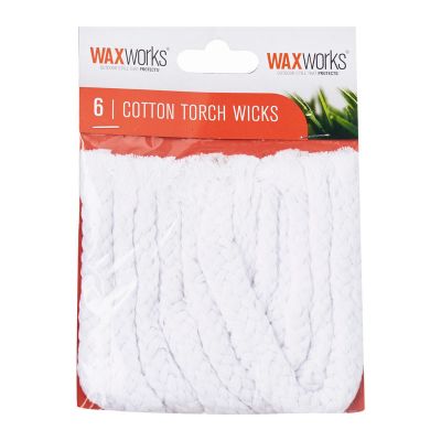 Waxworks Cotton Torch Wicks (6s)