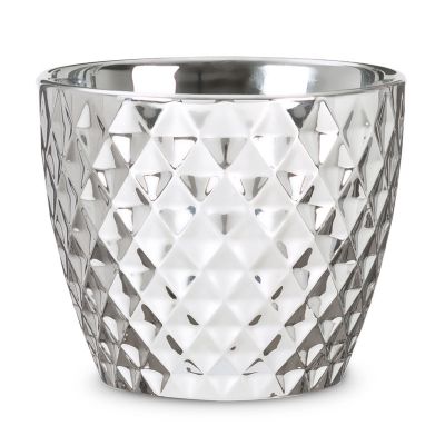 60474 832/16 Mirror Silver Cover pot