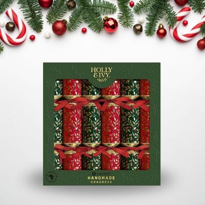 H&I-XMAS CRACKERS TRADITIONAL FOLIAGE (PPC) - NETT