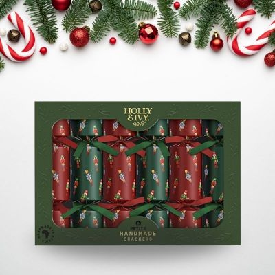 H&I-XMAS CRACKERS MINI NUTCRACKERS (PPC) - NETT